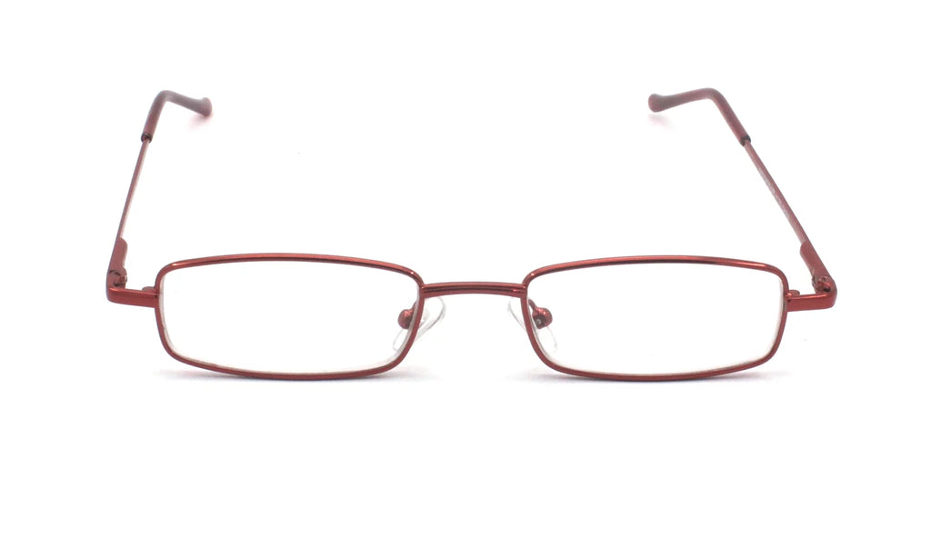 5 Pack Ultra Slim Compact Lightweight Reading Glasses with Clip Case W714152