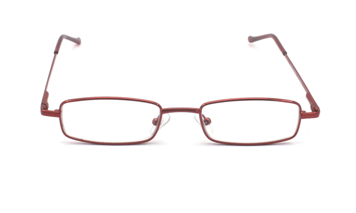 5 Pack Ultra Slim Compact Lightweight Reading Glasses with Clip Case W714152