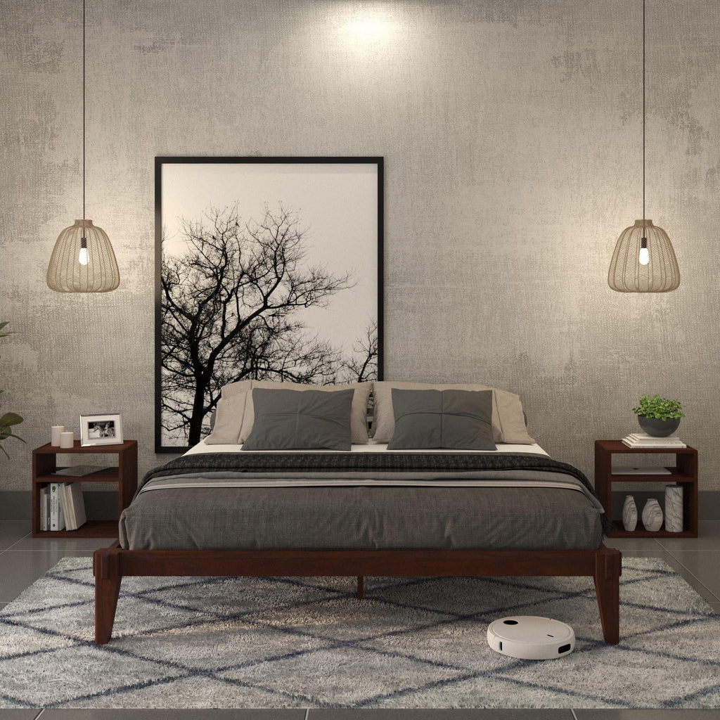 King Platform Bed Frame Z59734