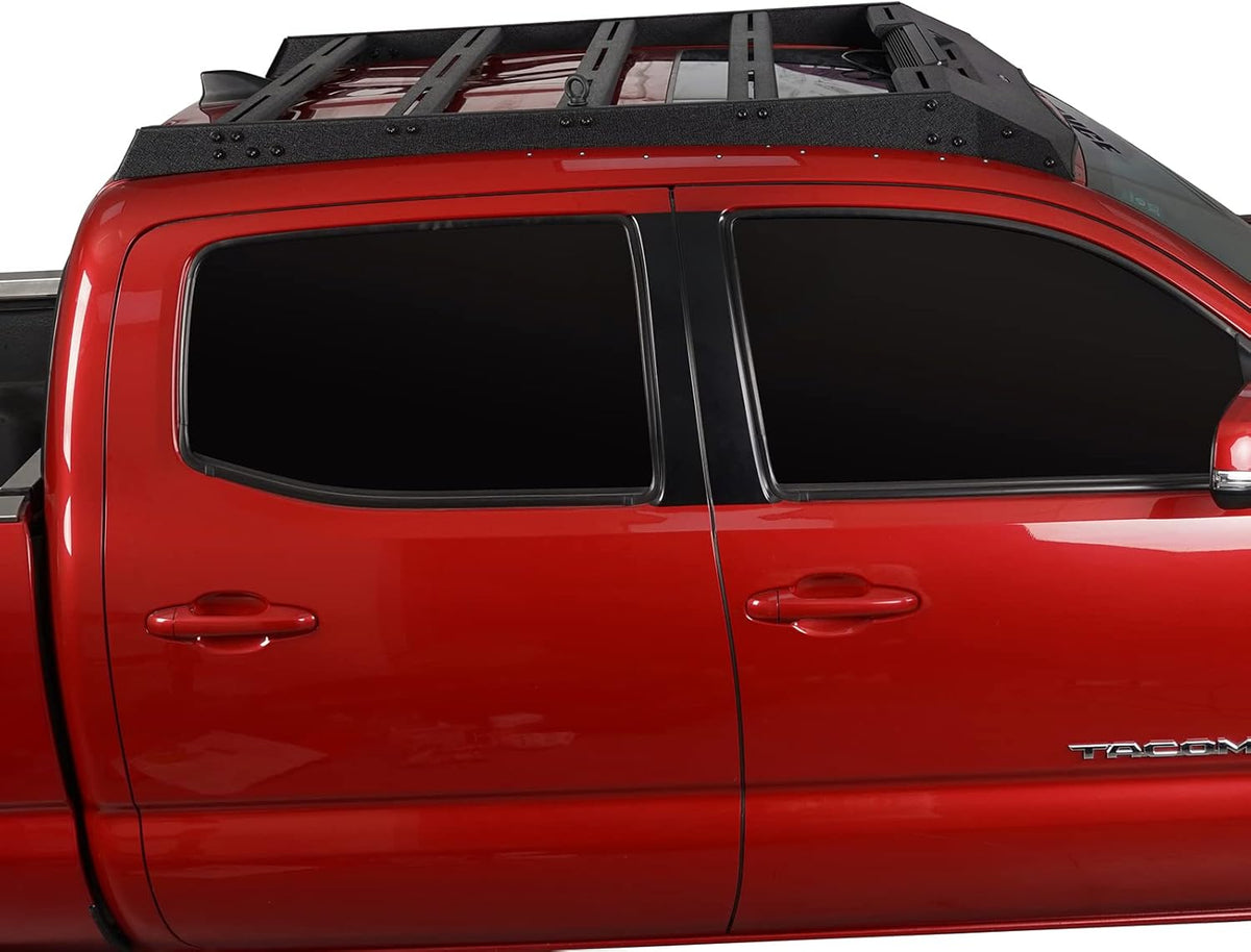 Roof Rack Basket Cargo Carrier with 100W LED Light Bar S185265
