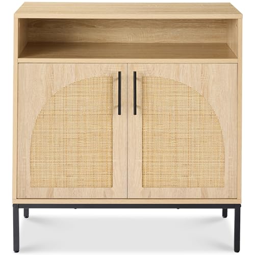 2-Door Rattan Storage Cabinet S679248
