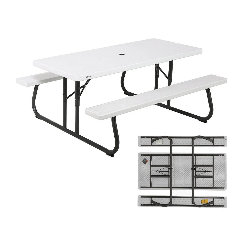 6 Foot Polyethylene Picnic Table T211425
