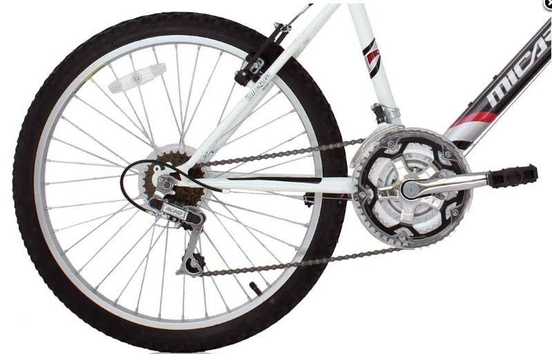 Black 24-inch 18-Speed Mountain Bike Y9060
