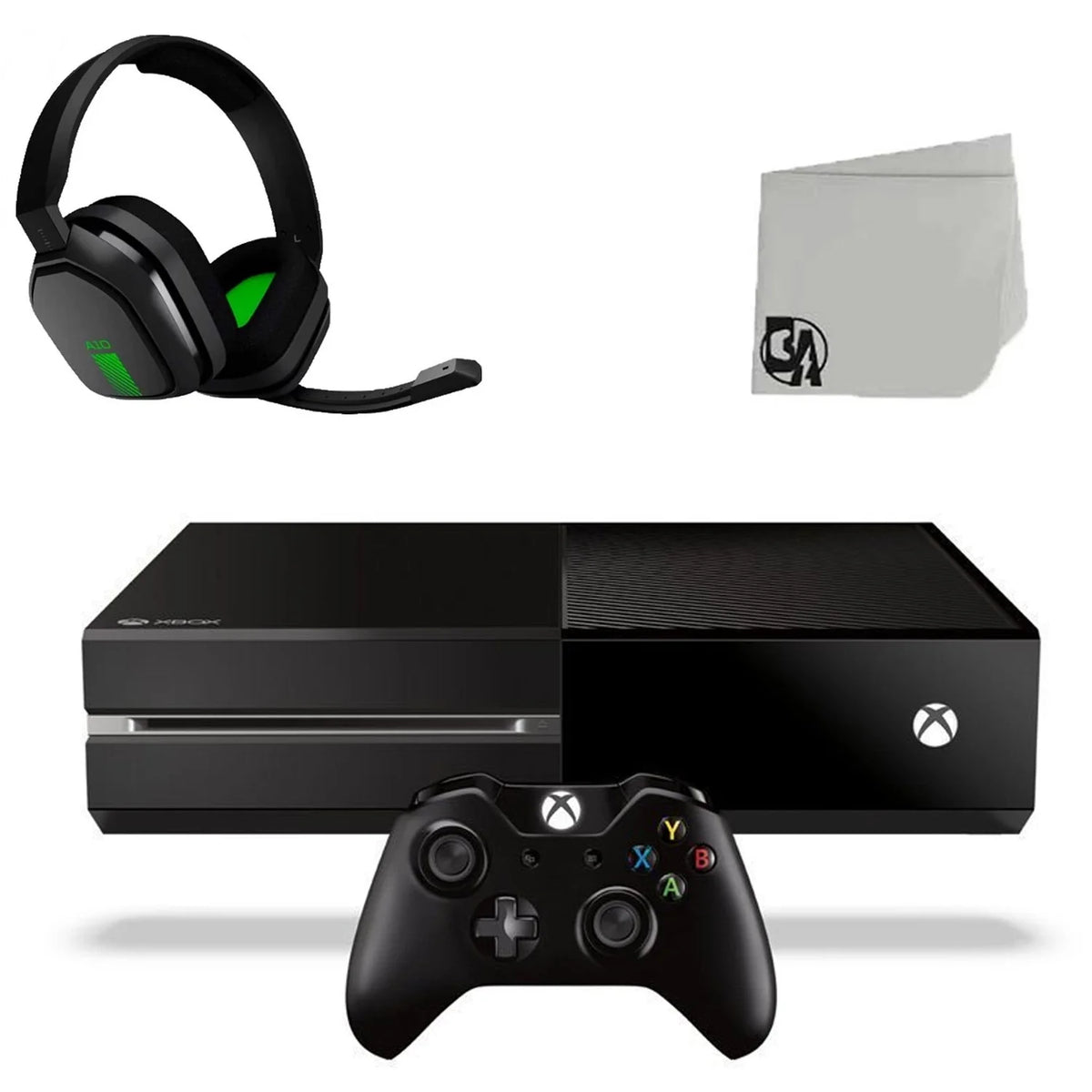 Black 500GB Gaming Console with Gaming Headset W36269
