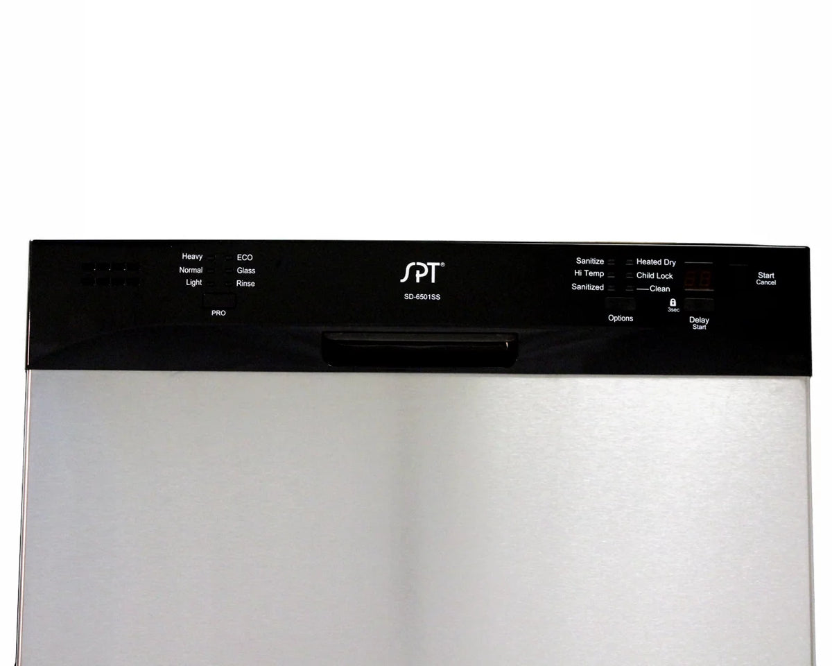 24″ Built-In Stainless Steel Tall Tub Dishwasher Y579