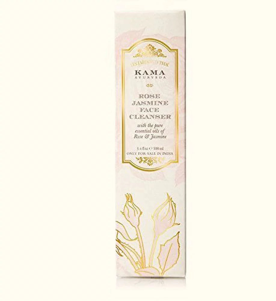 Rose and Jasmine Face Cleanser with Essential Oils, 100ml A408