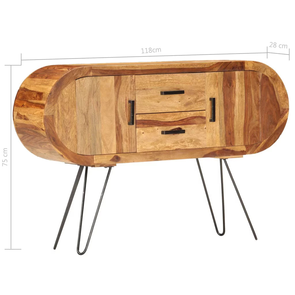 Solid Sheesham Wood Sideboard F87673