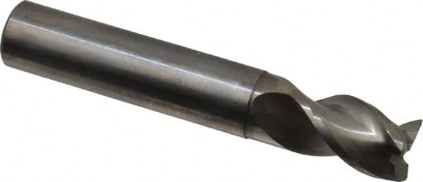 1/2x22 3 Flute Solid Carbide Corner Radius End Mill H6150