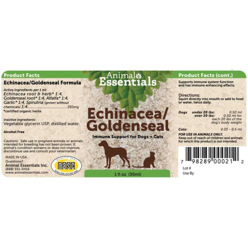 Echinacea Goldenseal Pet Supplies W326