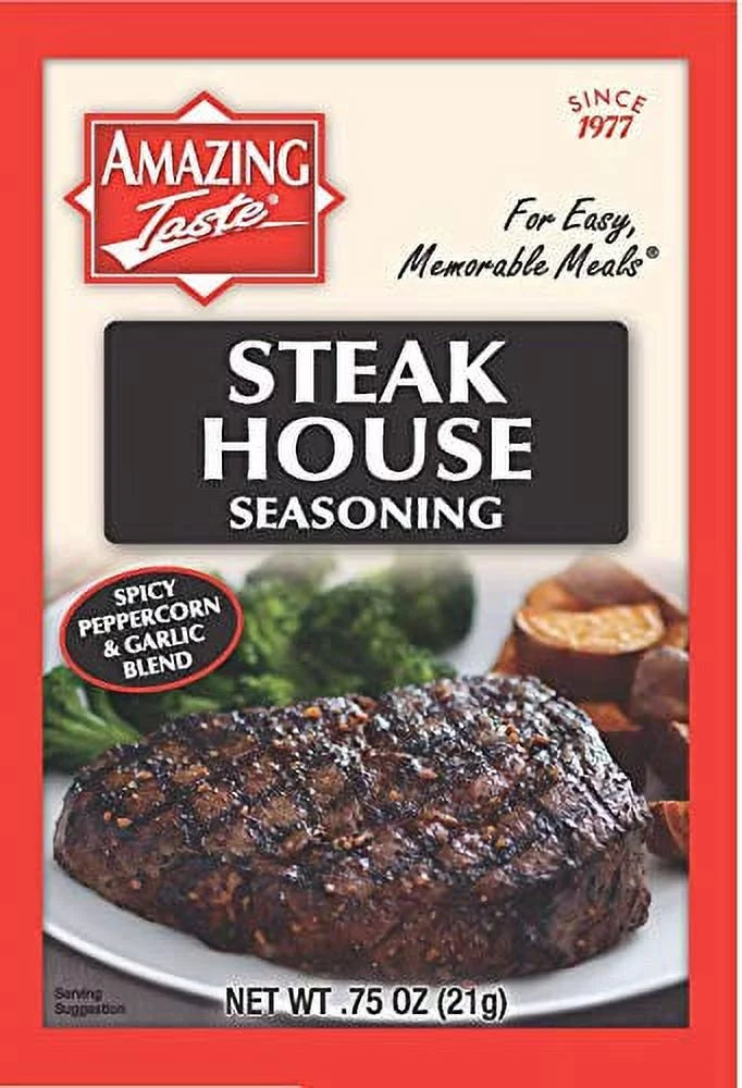 Steakhouse Seasoning 10 Packets .75 oz A542465