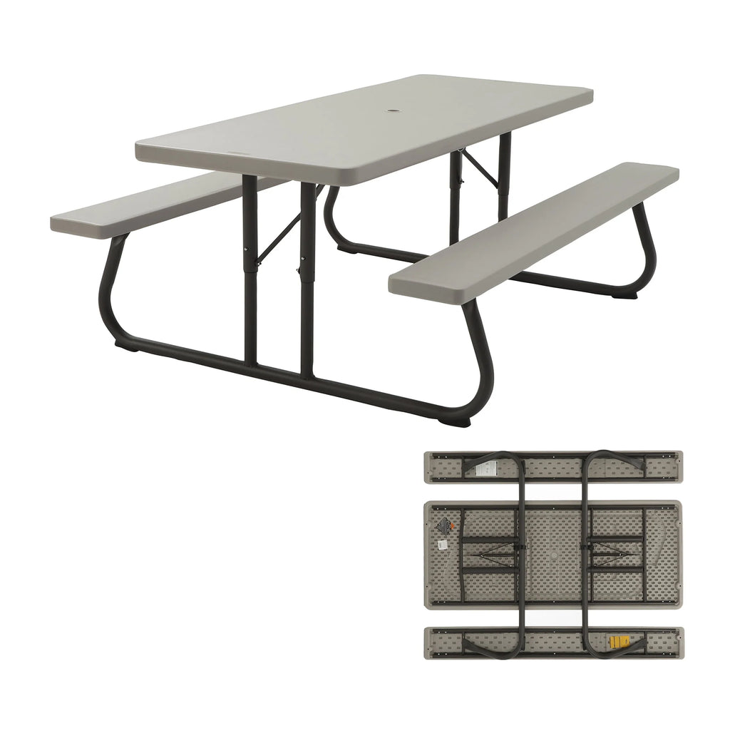 6 Foot Polyethylene Picnic Table T211425