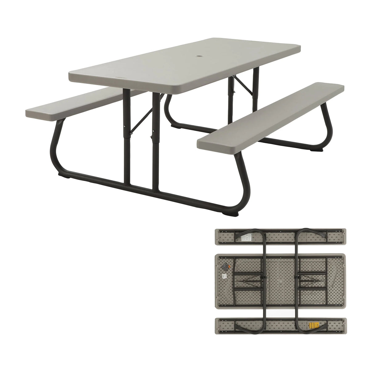 6 Foot Polyethylene Picnic Table T211425