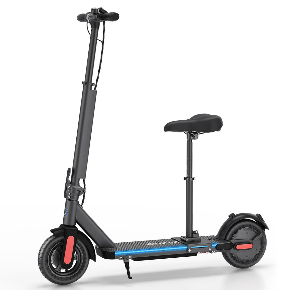 Electric Scooter Foldable 25 Miles Range 20 mph Silver K3922