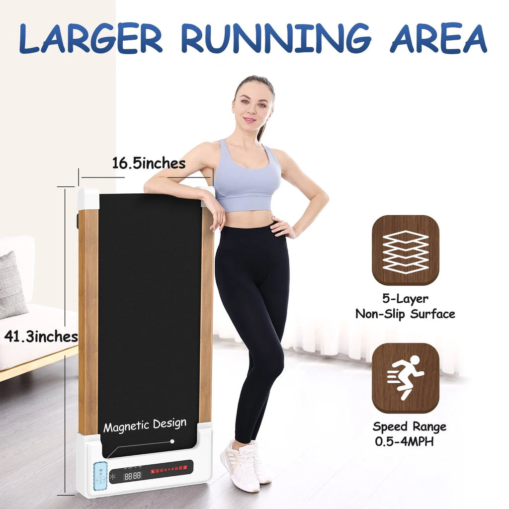 Walking Pad Treadmill 265 lbs Capacity with Remote Control T791