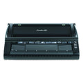 Manual Binding Machine, Binds 110, Punches 15, Black S8288