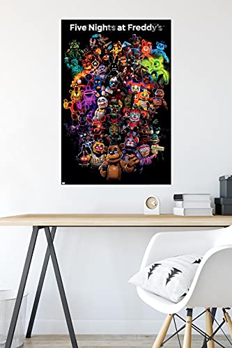 Five Nights at Freddy's Wall Poster 22.375" x 34" Unframed R3983