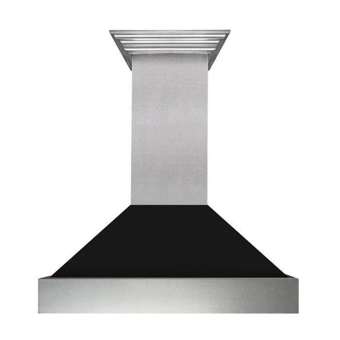 48 in. Stainless Steel Range Hood with Black Matte Shell D131585