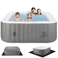 6 Person Inflatable Hot Tub with 130pcs Jet L2880