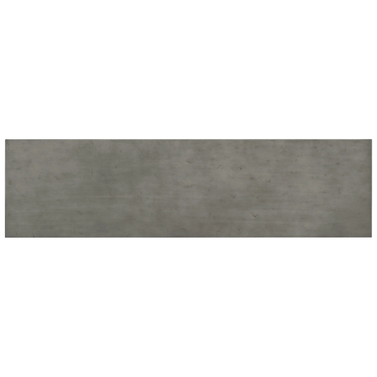 Contemporary Concrete Wood Top Console Table H8541