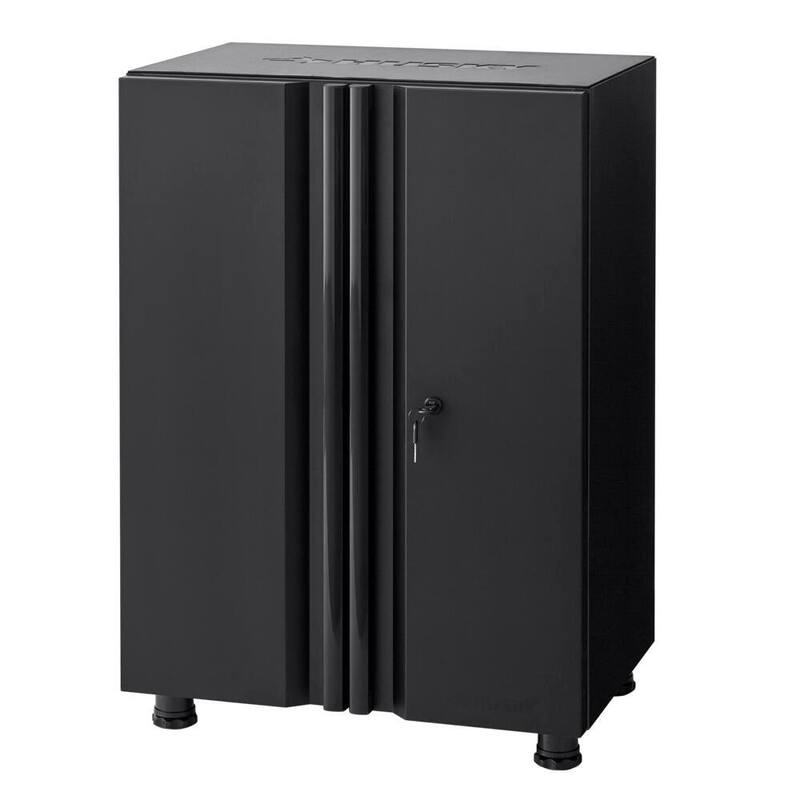 10-Piece Welded Steel Garage Storage System in Black N8820