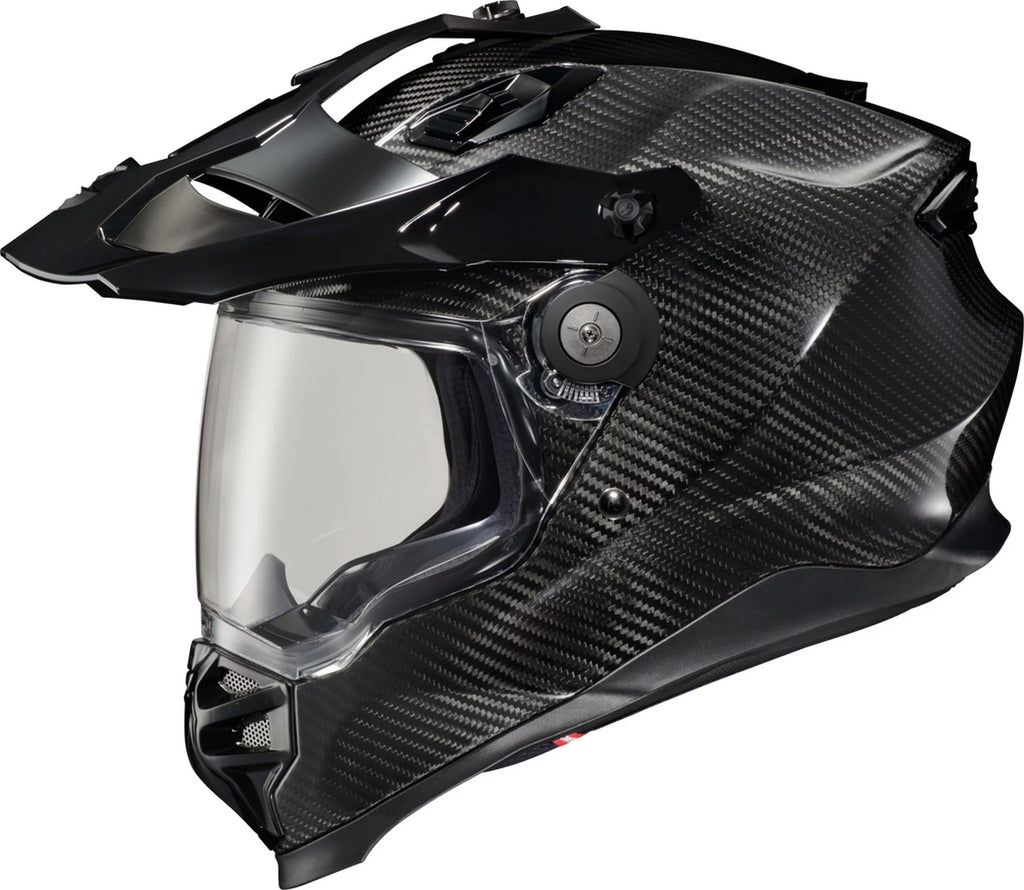 Carbon Dual Sport Helmet Gloss Black LG P7859