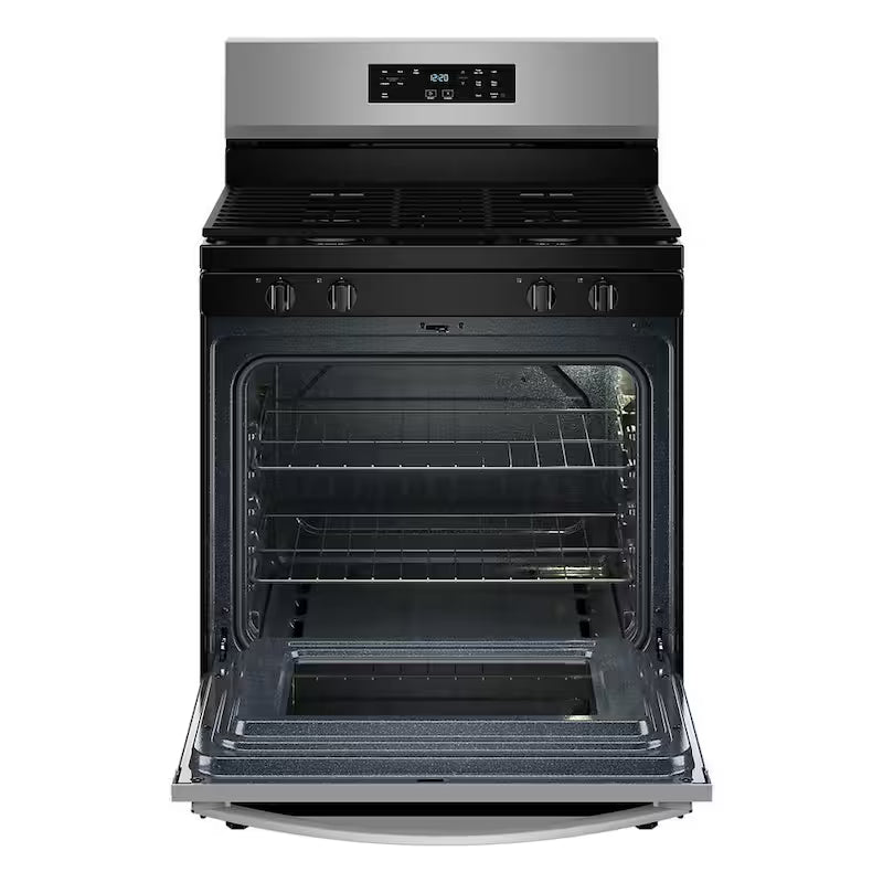 4 Burners Freestanding Gas Range in Black G1498