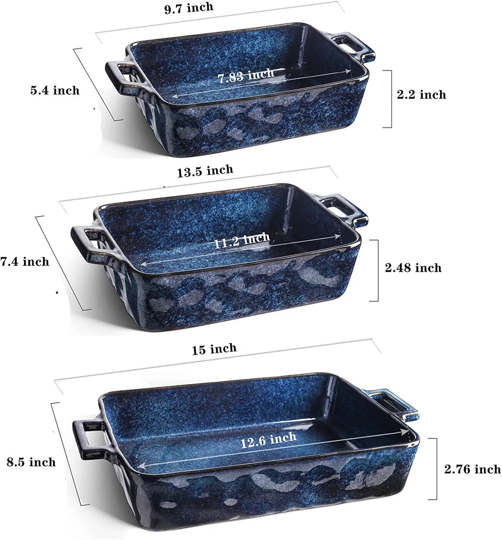 7-Piece Porcelain Bakeware Set Y330