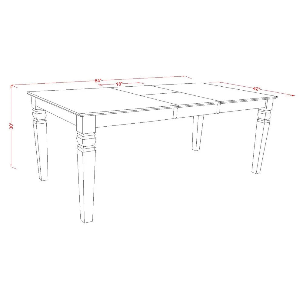 9 Piece Wood Dining Set J37479