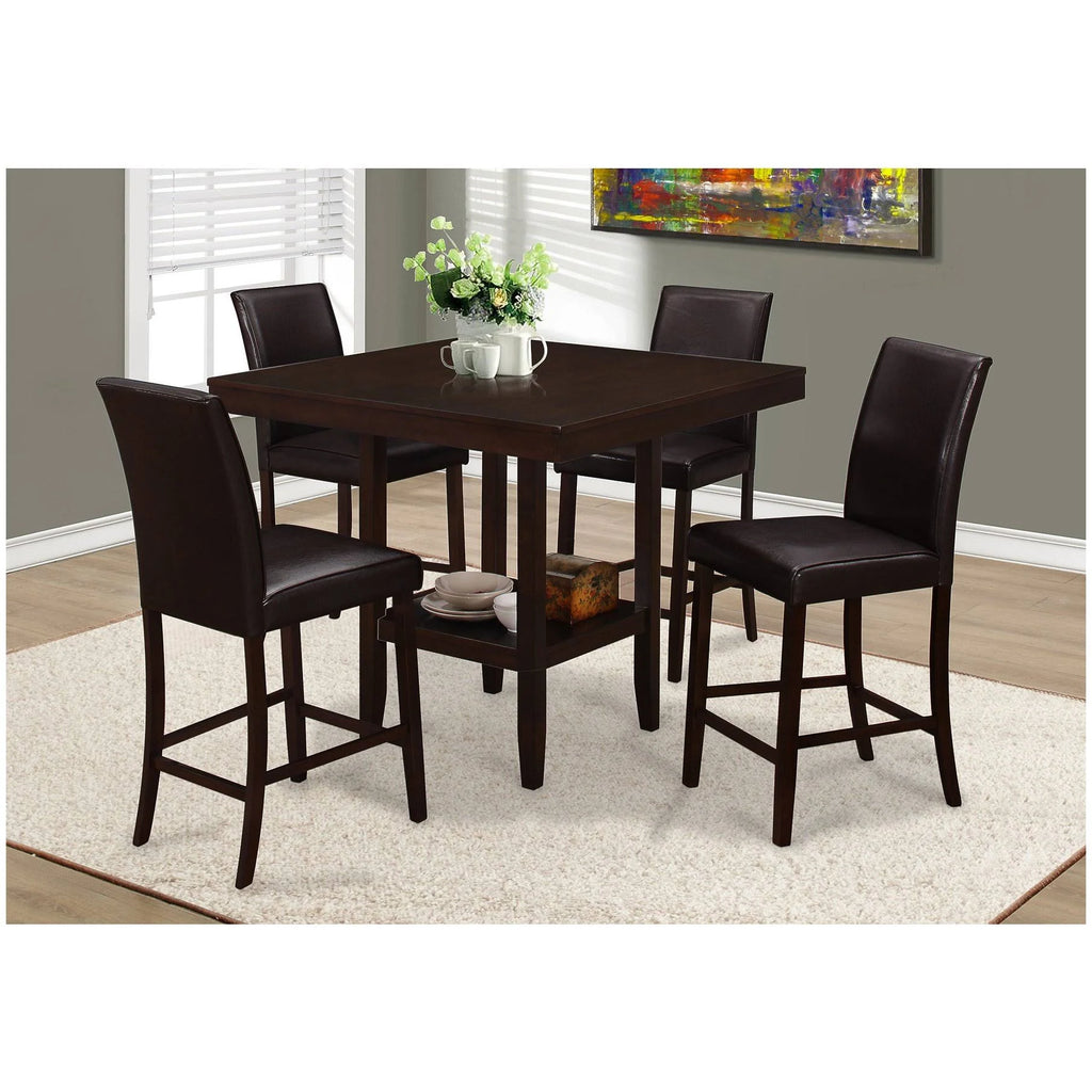 Cappuccino Counter Height Dining Table N919