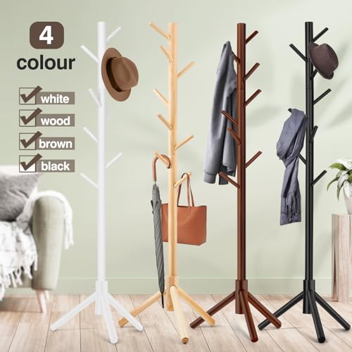 Freestanding Coat Rack with 8 Hooks X804