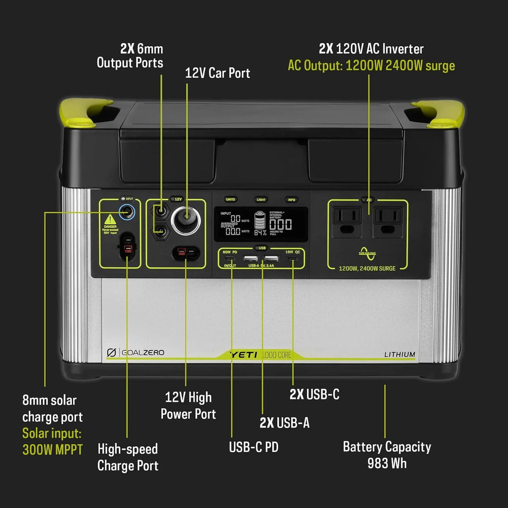 1000W Portable Power Station K8139