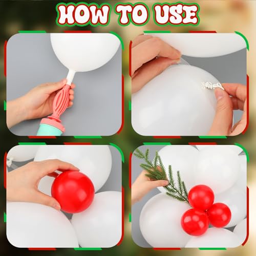 178 Pcs Christmas Baby Shower Balloon Arch Kit A266236