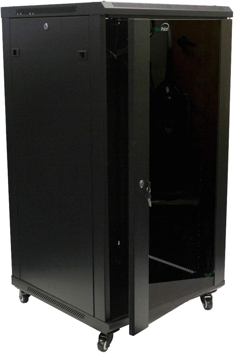 22U Wall Mount Network Server Cabinet Rack Y54036