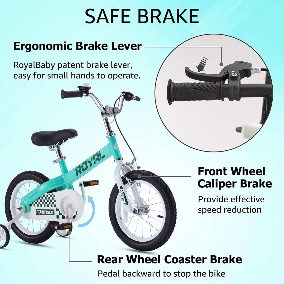 18 Inch Toddler Kids Bike with Kickstand Yellow G8305