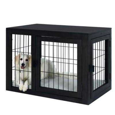 Furniture-Style Dog Crate with Double Doors D453