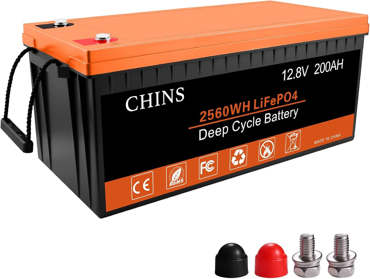 12V 100AH LiFePO4 Lithium Battery with 100A BMS F2976