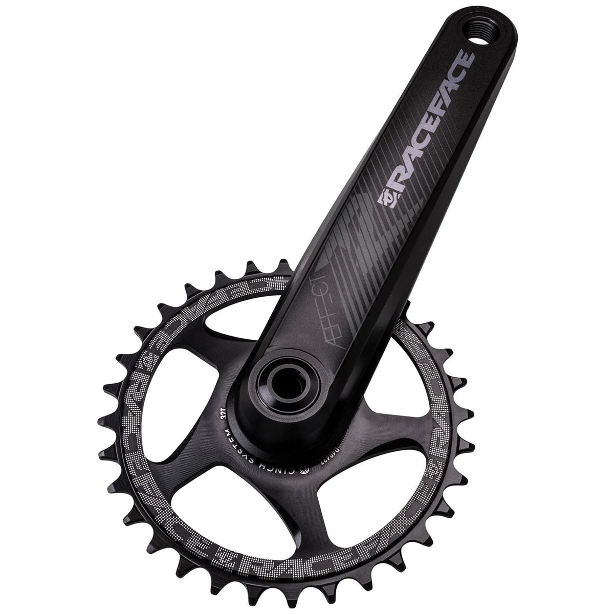 Black 170 mm Crankarms W577