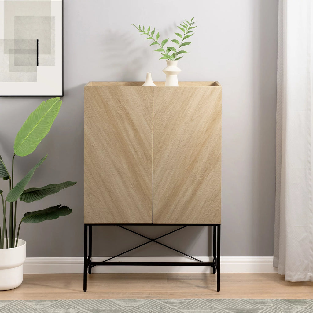 Contemporary 2-Door Accent Cabinet M15136