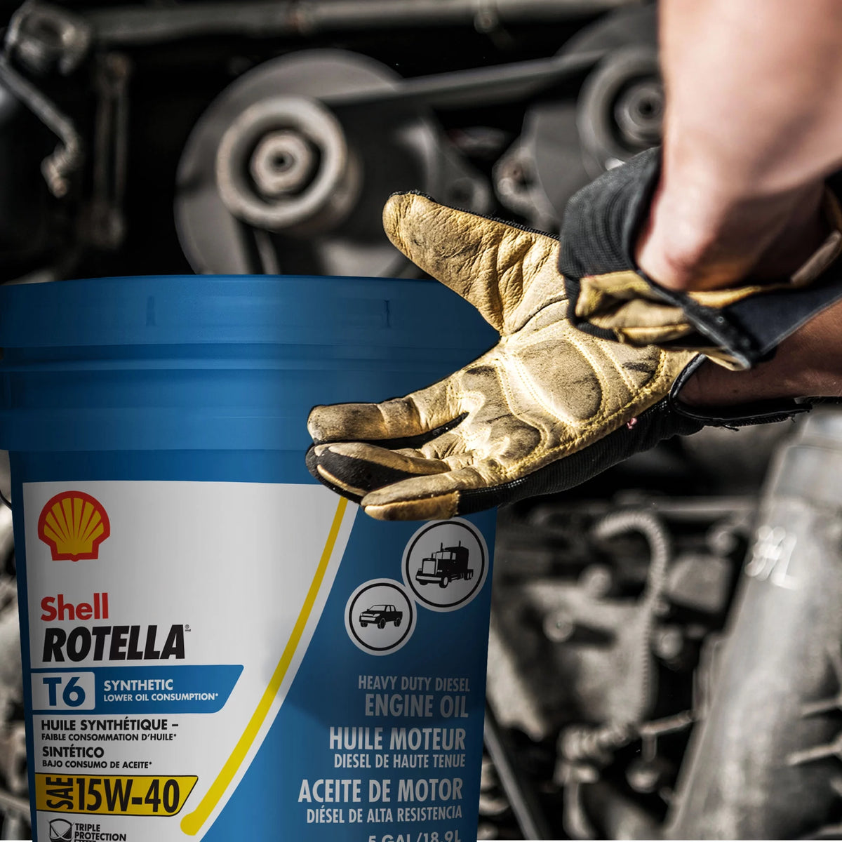 15W-40 Full Synthetic Diesel Engine Oil B545241