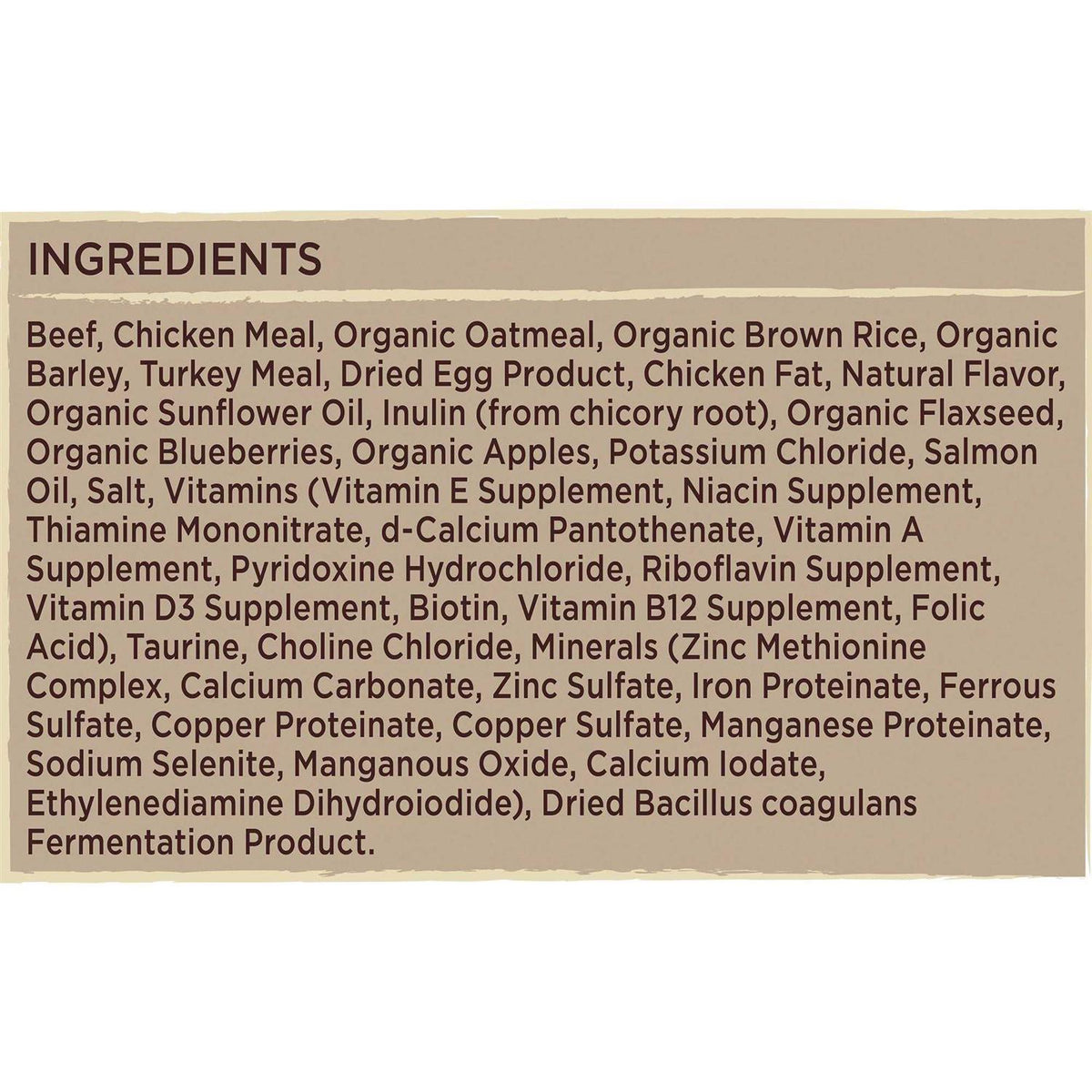 Grain Free Beef Dry Dog Food K469