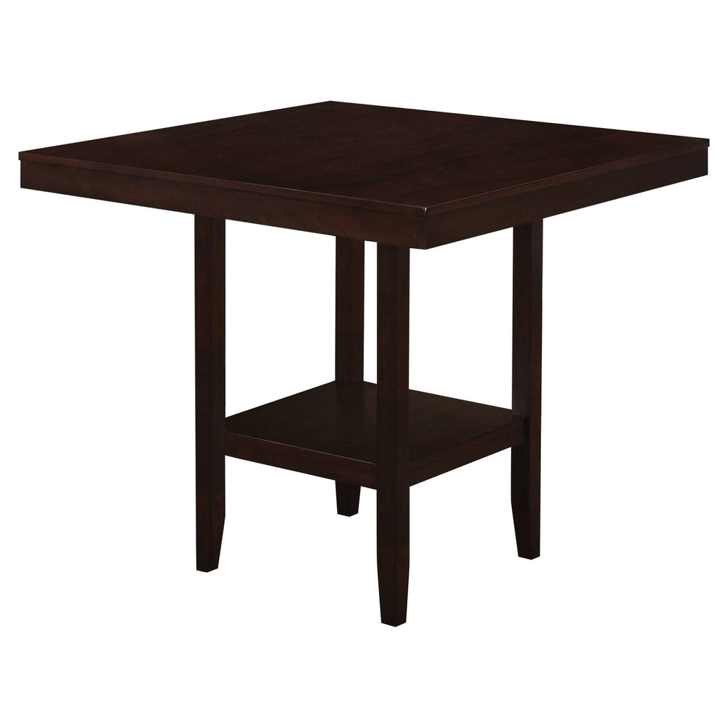 Cappuccino Counter Height Dining Table N919