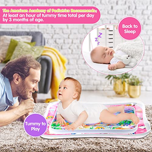 Inflatable Tummy Time Water Play Mat M6177