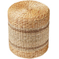 Seagrass Pouf Ottoman 14"x16" Round Footstool C274151