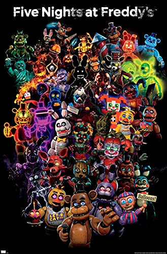 Five Nights at Freddy's Wall Poster 22.375" x 34" Unframed R3983