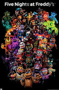 Five Nights at Freddy's Wall Poster 22.375" x 34" Unframed R3983