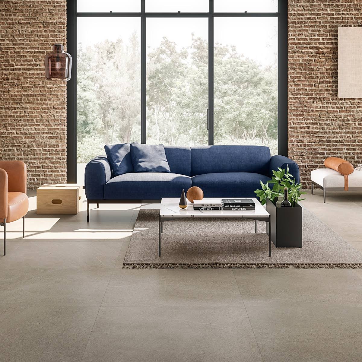 36 in. x 36 in. Matte Porcelain Floor and Wall Tile J791