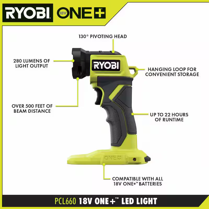 18V Cordless 4-Tool Combo Kit with Battery, Charger, and 70-Piece Impact Driving Set G654040