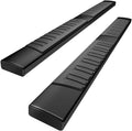 6 inches Running Boards Side Step Nerf Bars Dark Black Q9763