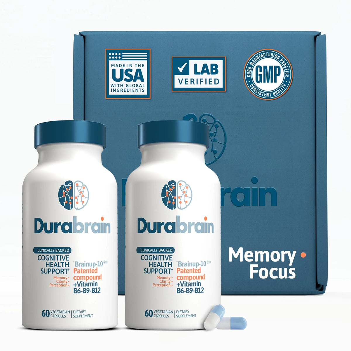 120 Capsules Brain Supplement U46628