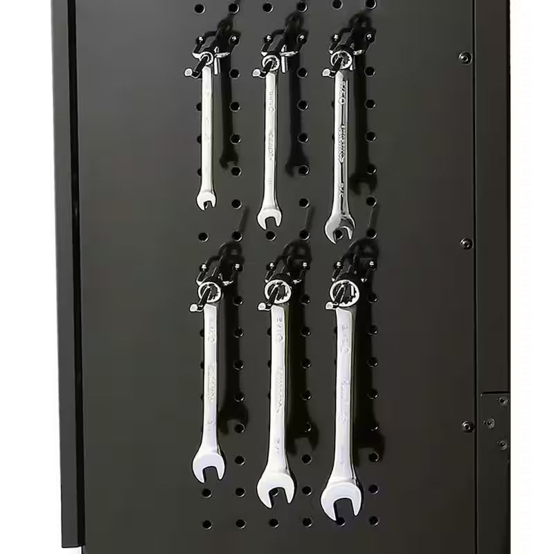 10-Piece Welded Steel Garage Storage System in Black N8820